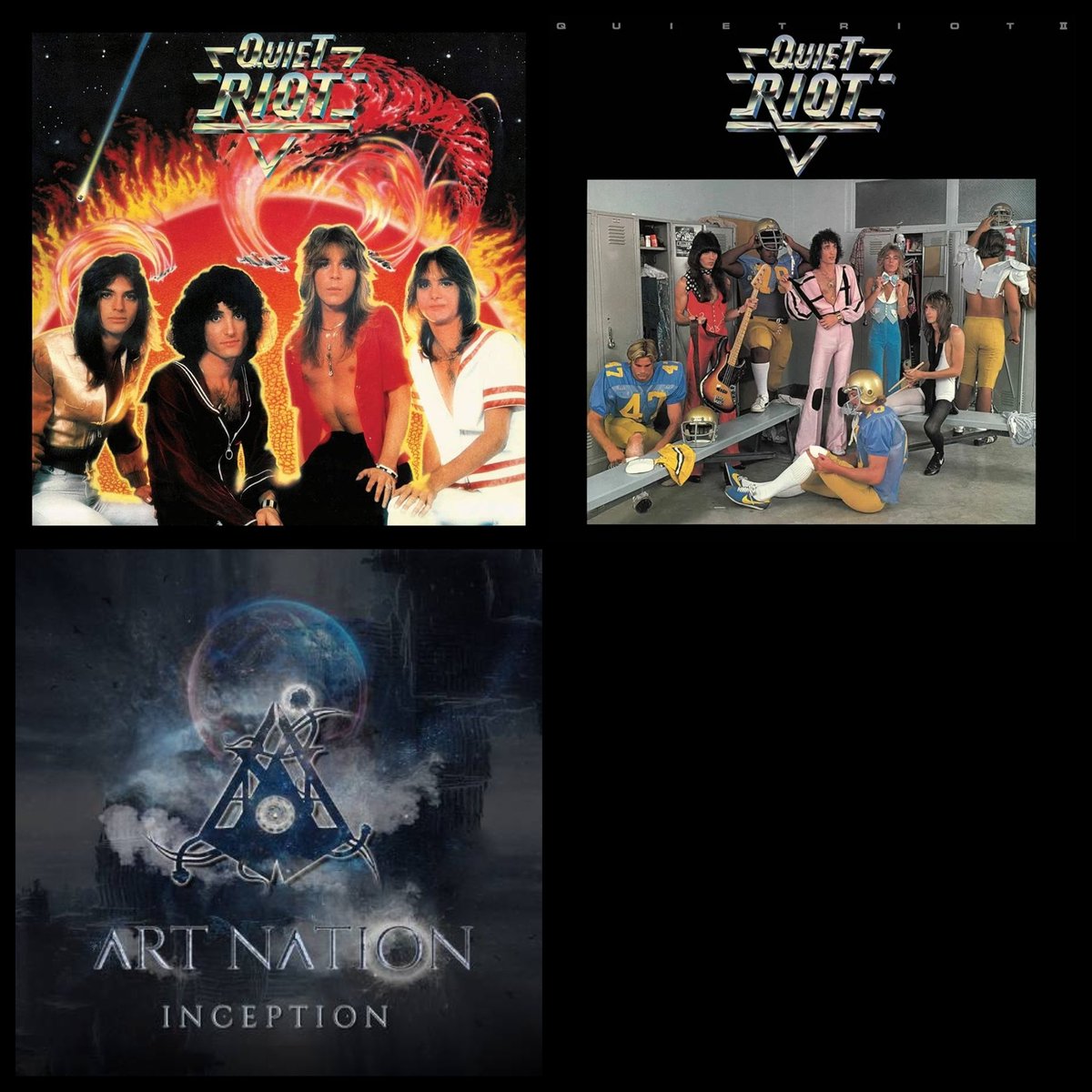 5VVtXrvsVbki5yZ's tweet photo. 遅くなりました😅
9月に購入したCDは13枚でした
#Eclipse🤘
#Derdian🤘
#SheenaEaston🤘
#Nasson🤘
#Helloween🤘
#KentHilli🤘
#QuietRiot
#ArtNation🤘
#SardUnderground🤘
お勧め🤘 https://t.co/LuewFNw0AR