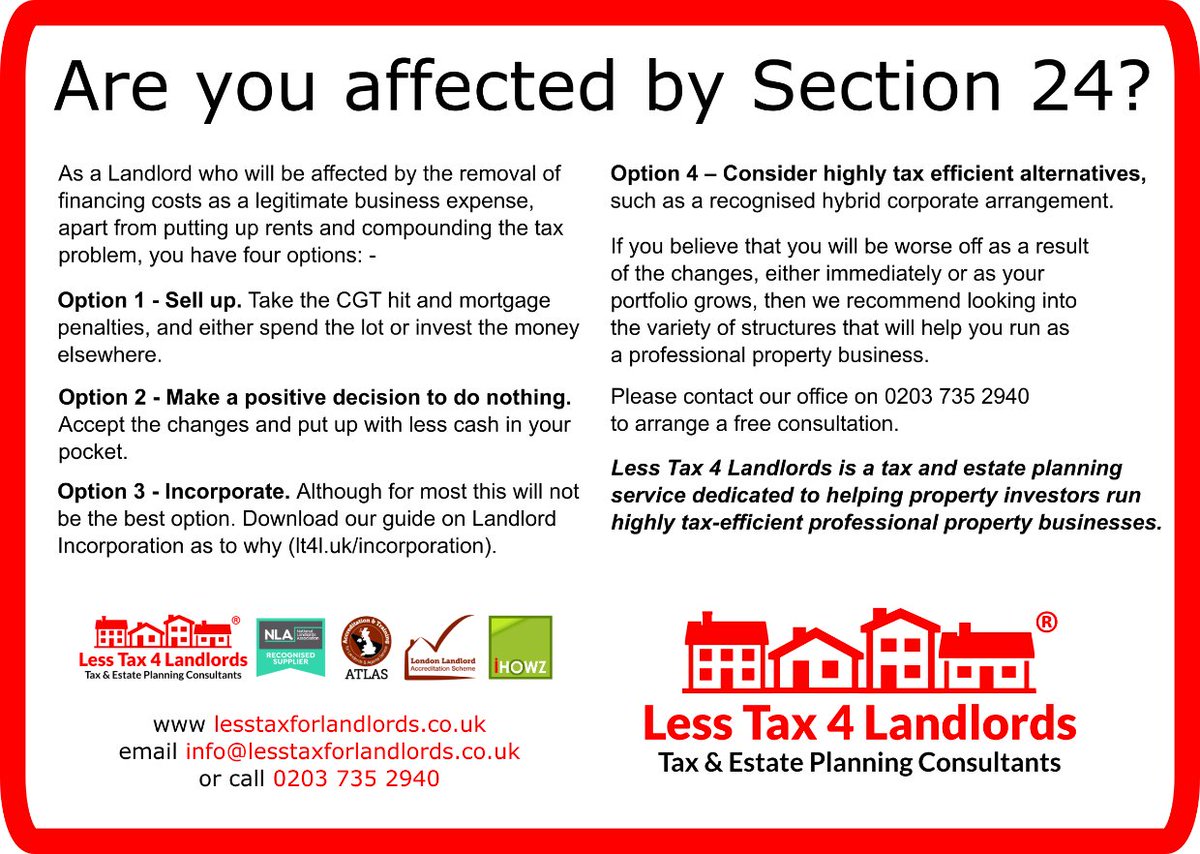 Are you affected by #Section24? #Landlords #Tax #Property
