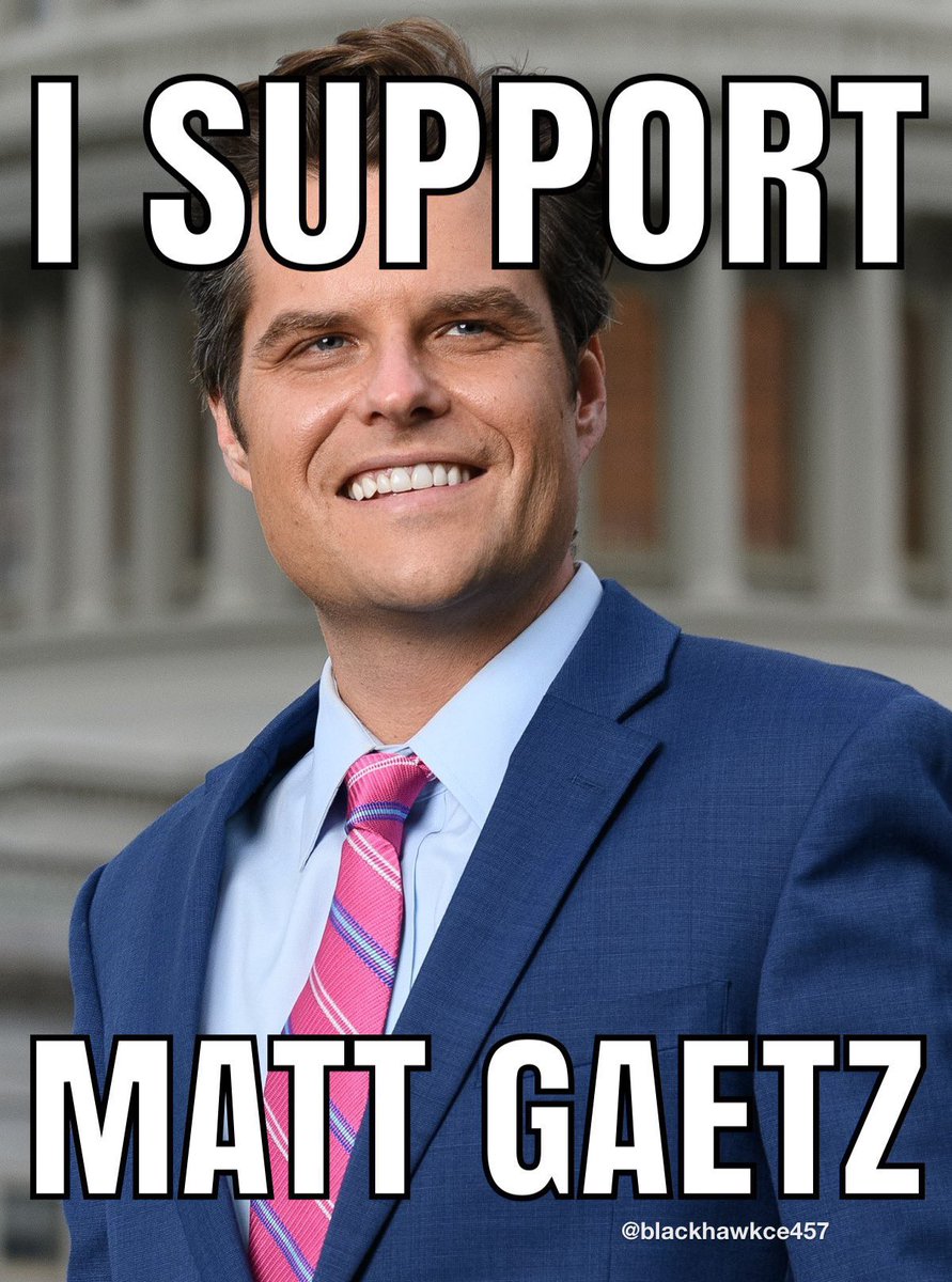 Javhi7910's tweet photo. 🚨🚨Rep. Gaetz today you stood with the People and made history. At times, you demonstrated courage and resolve and made us all so proud. We thank you.
Next step is to ask God for wisdom and pick a hard wing Republican speaker and then go for the presidency hand in hand with Trump. 
We need him back in presidency to allow the U.S. to be as it once was
God bless you @RepMattGaetz and @realDonaldTrump and make America great again. Proud Republican !🙏🏻🙏🏻
***************************
🚨🚨Mr. Gaetz, hoy se ha puesto del lado del pueblo y ha hecho historia. Usted ha demostrado coraje y determinación y nos ha hecho sentir muy orgullosos. Le damos las gracias. 
El próximo paso es pedir a Dios sabiduría y escoger a un speaker del ala dura Republicana y luego ir por la presidencia de la mano de Trump. Necesitamos que Trump vuelva a la presidencia para que U.S vuelva a ser esa gran nación que una vez fue.
Seguimos en la lucha!👊🏻
#sinmiedoalaverdad
#Trump2024 
#MAGA2024
@realDonaldTrump 
@mattgaetz 
 @theleoterrell @timburchett @jim_jordan @GOP @MKnappDade @GOPChairwoman @TexasGOP @HouseGOP @SenMarcoRubio @MarioDB @tedcruz @Polo4Congress @SenateGOP @SenatorMenendez @GOPEspanol
@MaElviraSalazar @teobaez @fenix66 @agentezc_  @JonasQuine82591 
@leoseusi @JustaNicaragua @ayerdi_rob23752 @ShadowskeTazman @edvert64 @GallinaDmetal @JCEastwood_Inc @EntrelineasNoOf @ceci35777657 @april19freedom @SirCausticus @EmilioRivera28 @IsidroZapata9 @anton18ni @Crux_Sancta1666 @centinelamistic @Car_Mar_73
