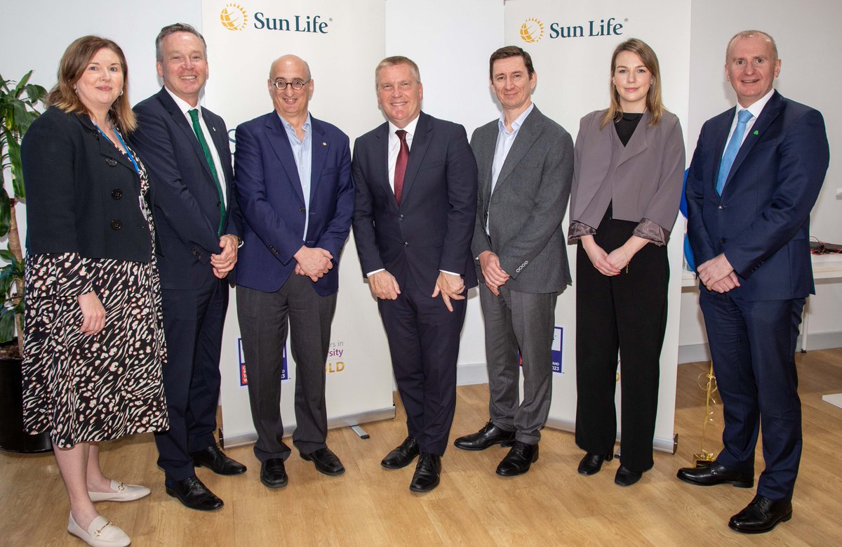 Sun Life is celebrating 25 years of success since opening its office in #Waterford, which has been a base for nearly 600 employees. Last year, @SunLife expanded the office with an investment of over €6M in sustainable, state-of-the-art renovations that include the latest…