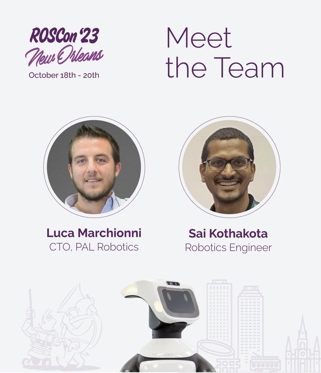 We are counting down to #ROSCon2023! Find us at the Hyatt Regency in New Orleans, as we explore ROS and robotics together with the community. Don't miss the event! 🕒
#ROSCon <a href="/OpenRoboticsOrg/">Open Robotics</a>