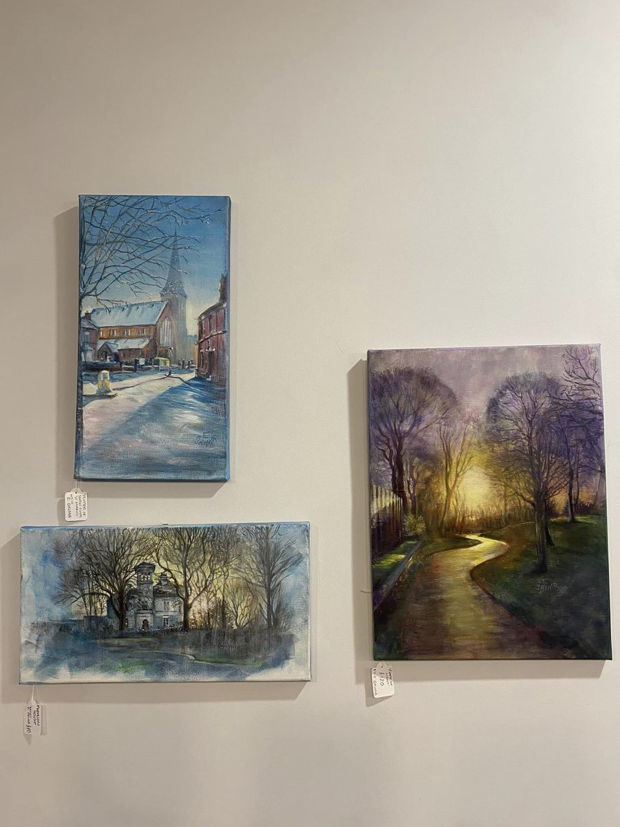 LLHappyArt's tweet photo. My paintings. at the Court Yard Coffee Shop in #StHelens
Yep there is a new addition, to replace a painting that sold recently π
#littlelizhappyart #paintings #artonthewall #EGrima #painteroftreesandlight #merseyside https://t.co/P7Kp5RAMce