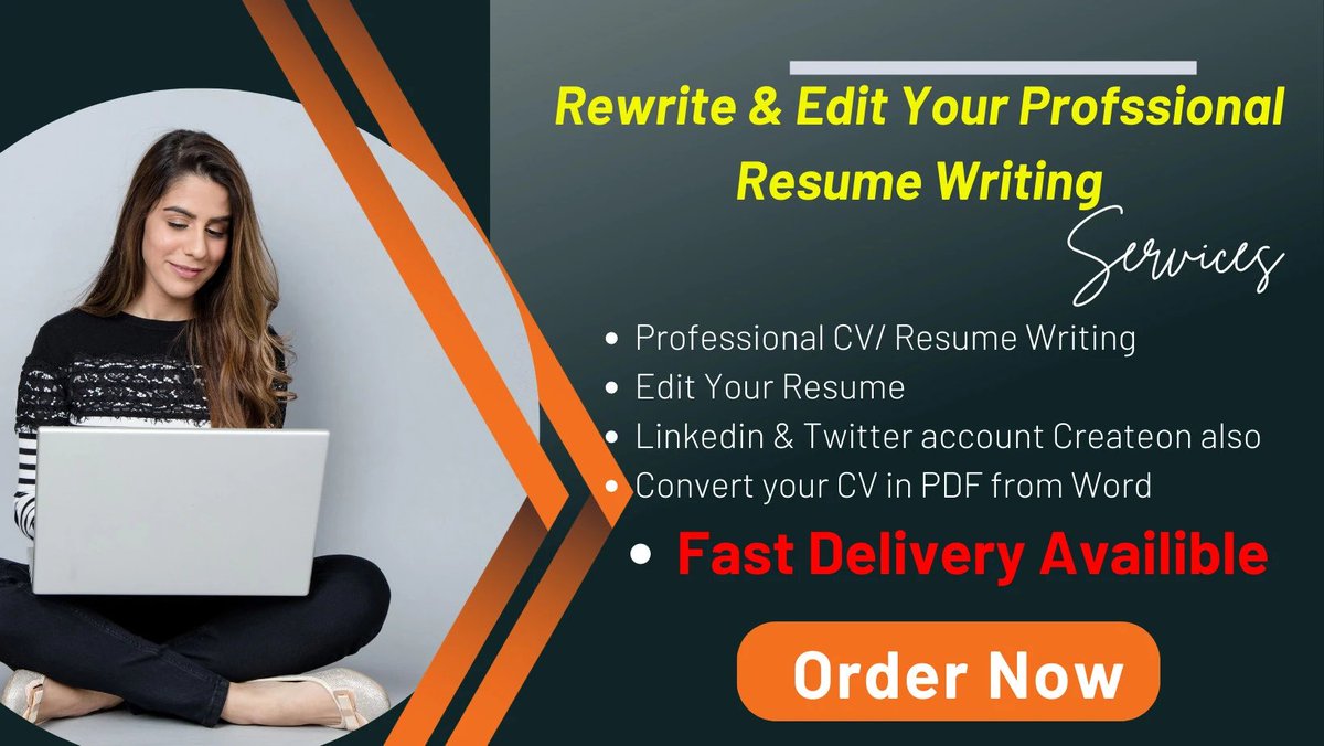 I will rewrite, edit your professional resume
Are you looking for a writer to write your professional Canadian CV / Resume?

You are at very right place. I can create or rewrite your professional cv as per your requirements.
fiverr.com/tehmina_bashir…