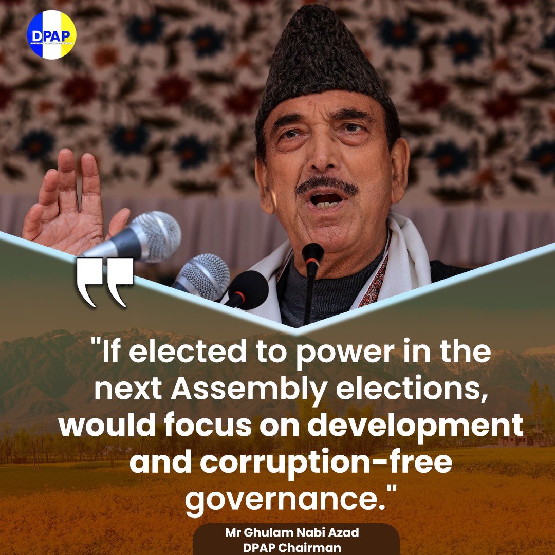 Development &amp; Corruption free govt!