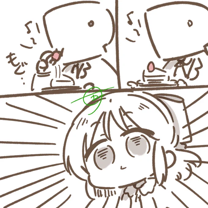 今日の私