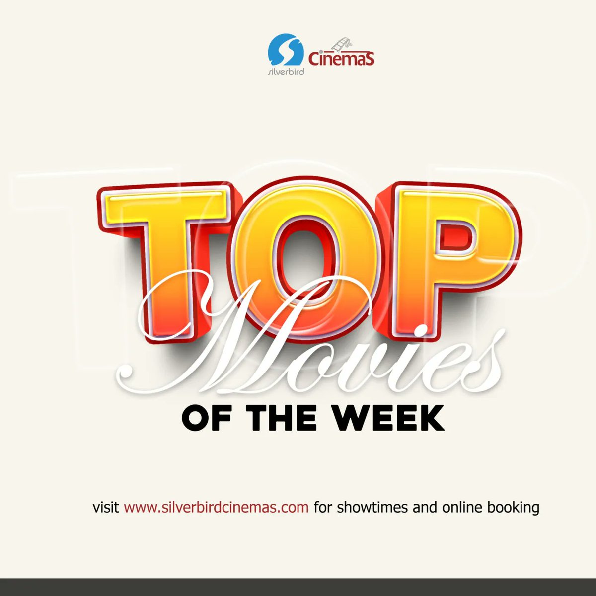 SilverbCinemas's tweet image. Welcome to this week’s edition of Top Movies!
#Somethinglikegold
#Expend4bles
#Equalizer
#Creator
#MyBigFatGreekWedding3