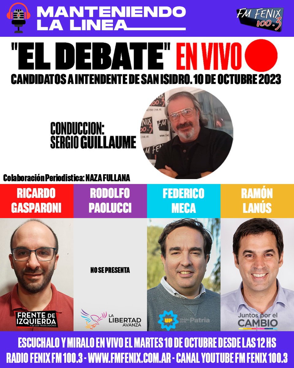 #Debate #sanisidro #Elecciones2023 #Municipios #voto #politica #intendente