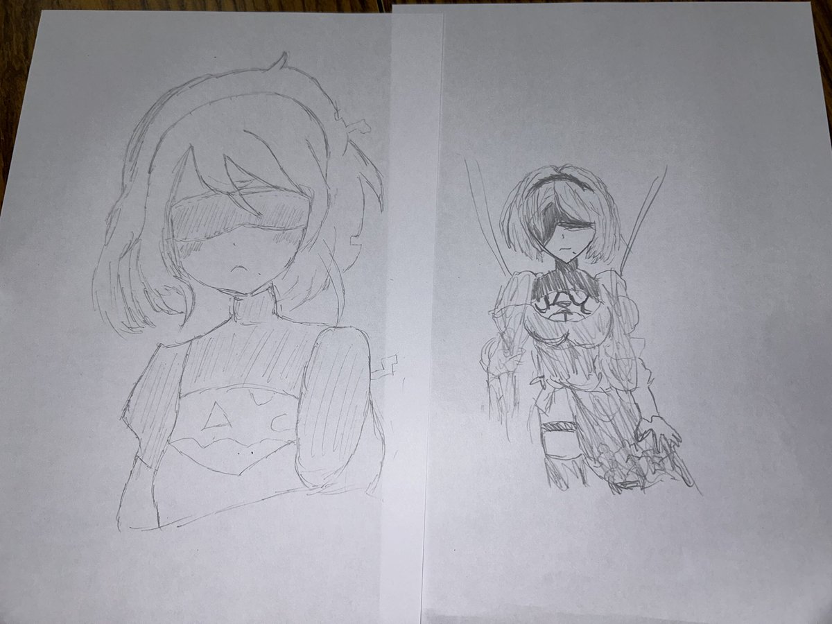 kurume_manken's tweet photo. 最近の漫研の活動です！
10分チャレンジで描いてみました！ https://t.co/4lWaJsYZxY
