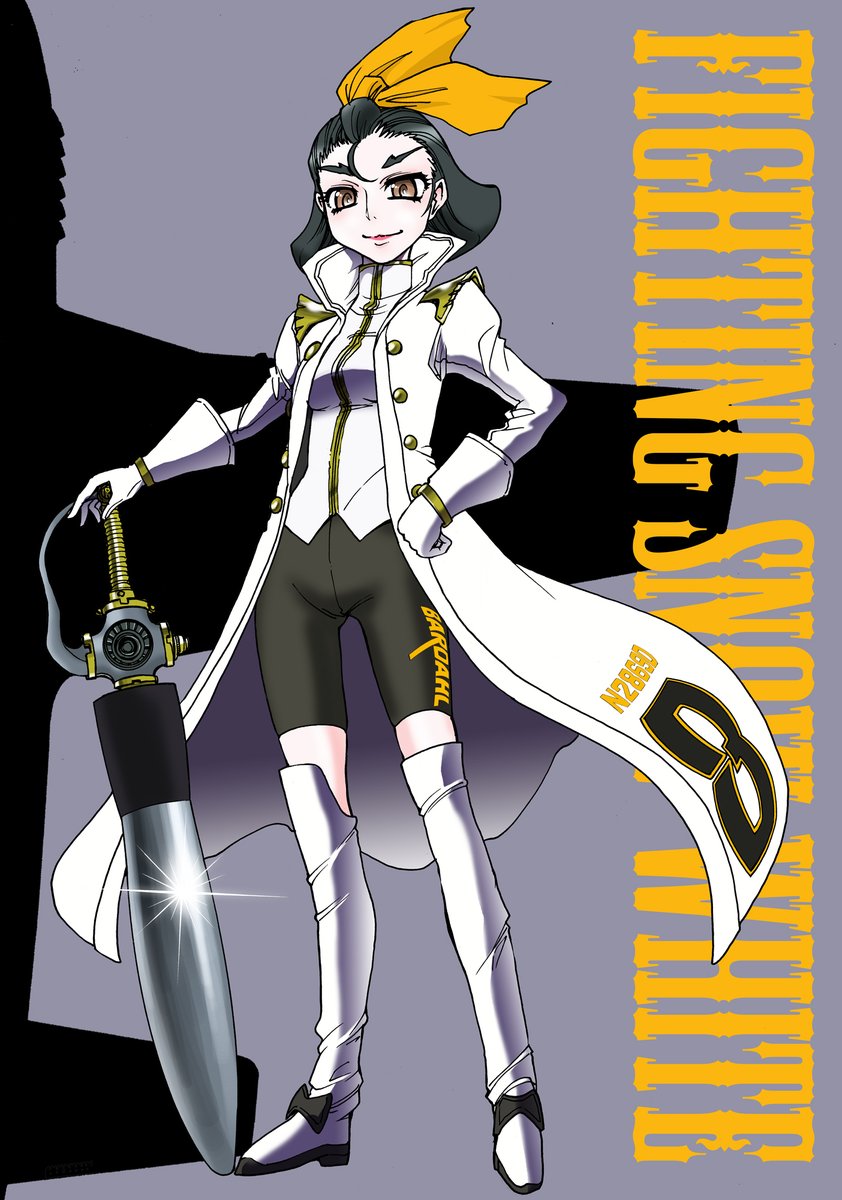 「【擬人化】リノ・エアレースの歴史でも重要なポジションに居るP-51レーサー"バー」|松田未来　Comicリュウで「夜光雲のサリッサ」好評連載中！のイラスト