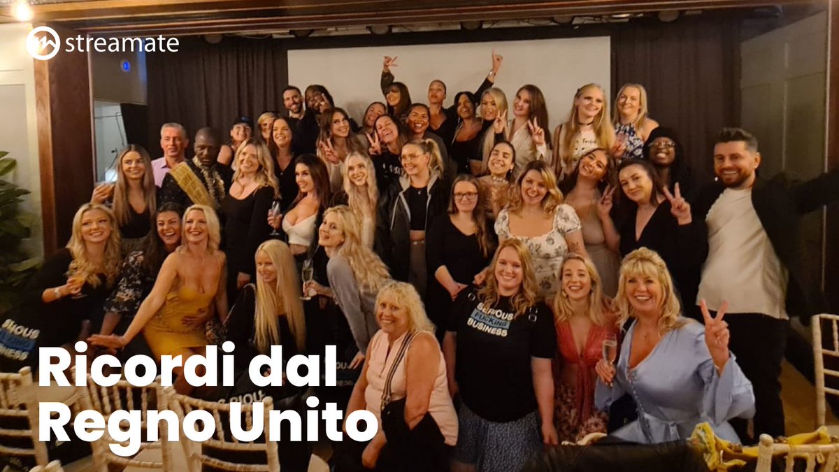 ItalyStreamate's tweet image. 🇬🇧🎉 Un enorme ringraziamento ai nostri fantastici partner del Regno Unito per aver partecipato al nostro evento!  🙌🌟 Il vostro feedback nutre i nostri sforzi futuri e siamo già entusiasti di ciò che ci riserverà il prossimo anno!🚀🗓️ #UKevent #UK #feedback #amazing