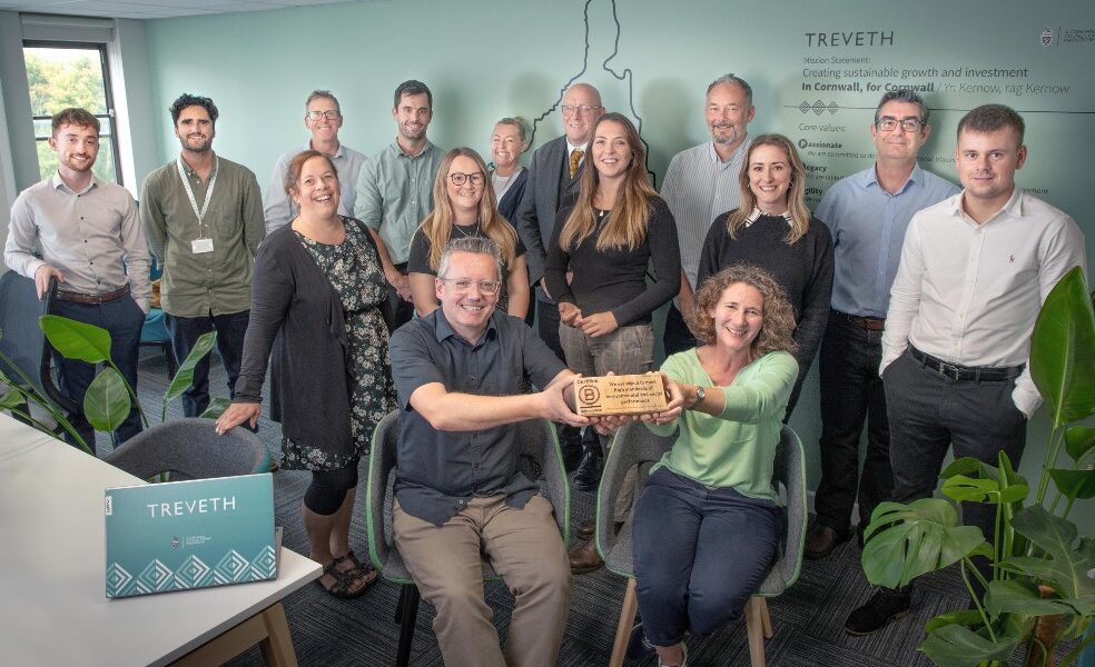 Cornwall’s Treveth becomes one of the first UK developers to achieve B Corp status! To read more about this story please visit 👉 cornwallchamber.co.uk/news/details/c…