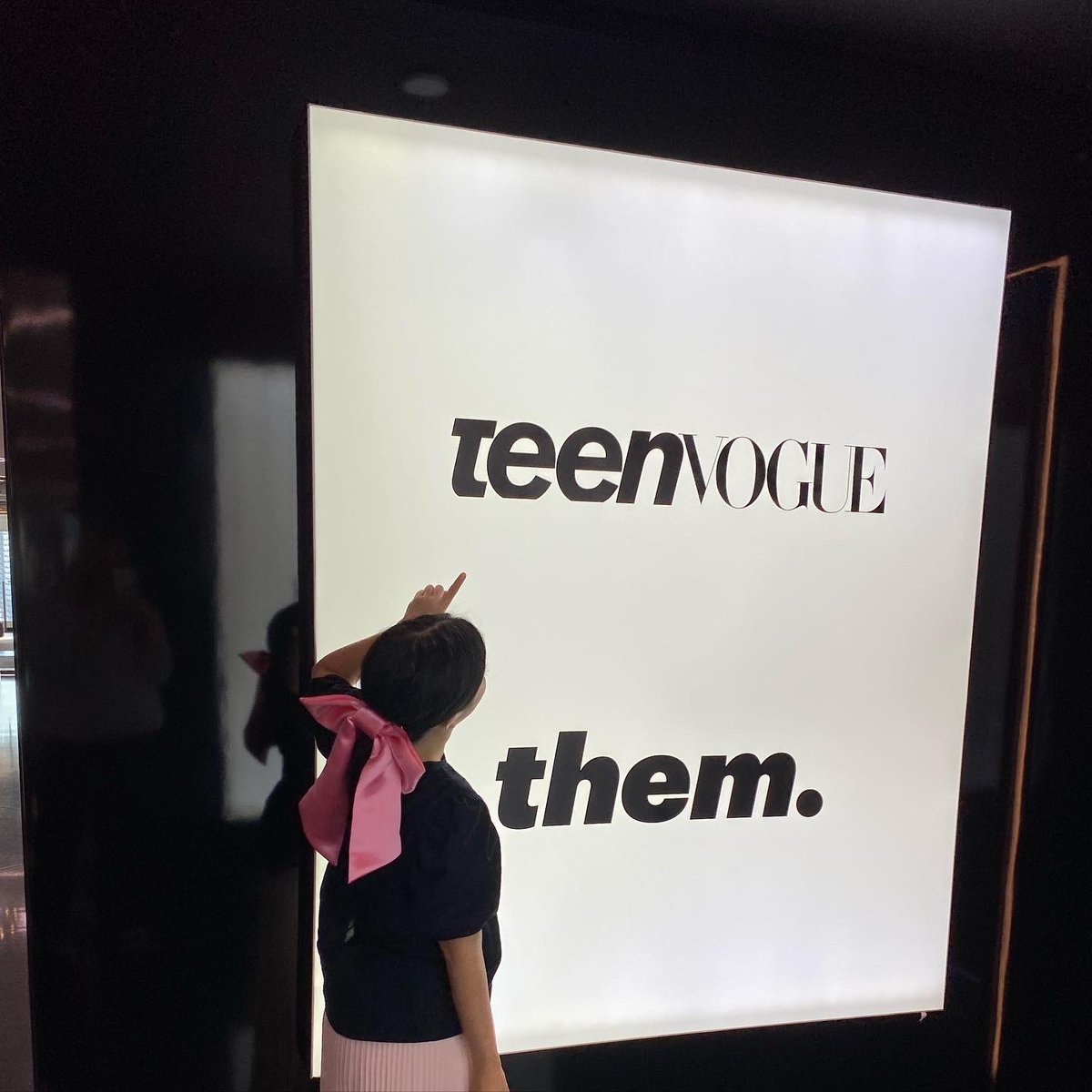 Some news: I’ve joined @TeenVogue as associate visuals editor. 🎀 To be part of this team and publication that I’ve read, collected, collaged to my wall, and loved since I was 11 is a dream and more xx