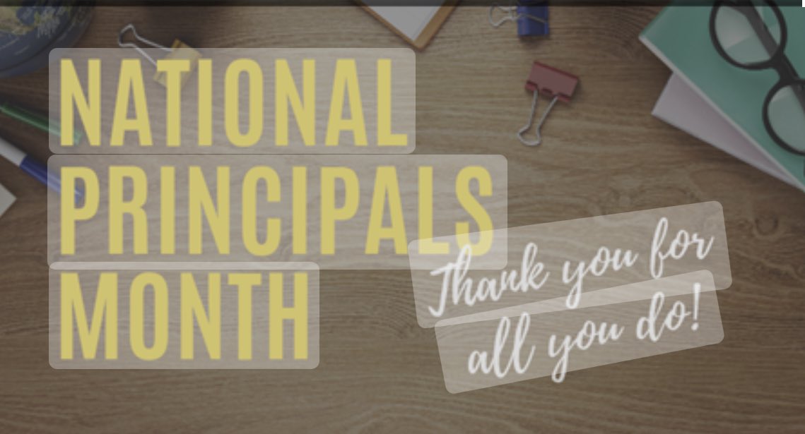 Thank you to the AMAZING principals in the Cobb County School District, across the state and in our nation! Our children, teachers and communities appreciate you!