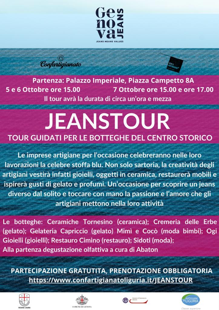 artigianiliguri's tweet photo. I nostri eventi a @GenovaJeans da domani 5 ottobre a domenica 8 ottobre #noiconfartigianato @confartigianato #moda #jeans #denim https://t.co/Ar8prpKyUg
