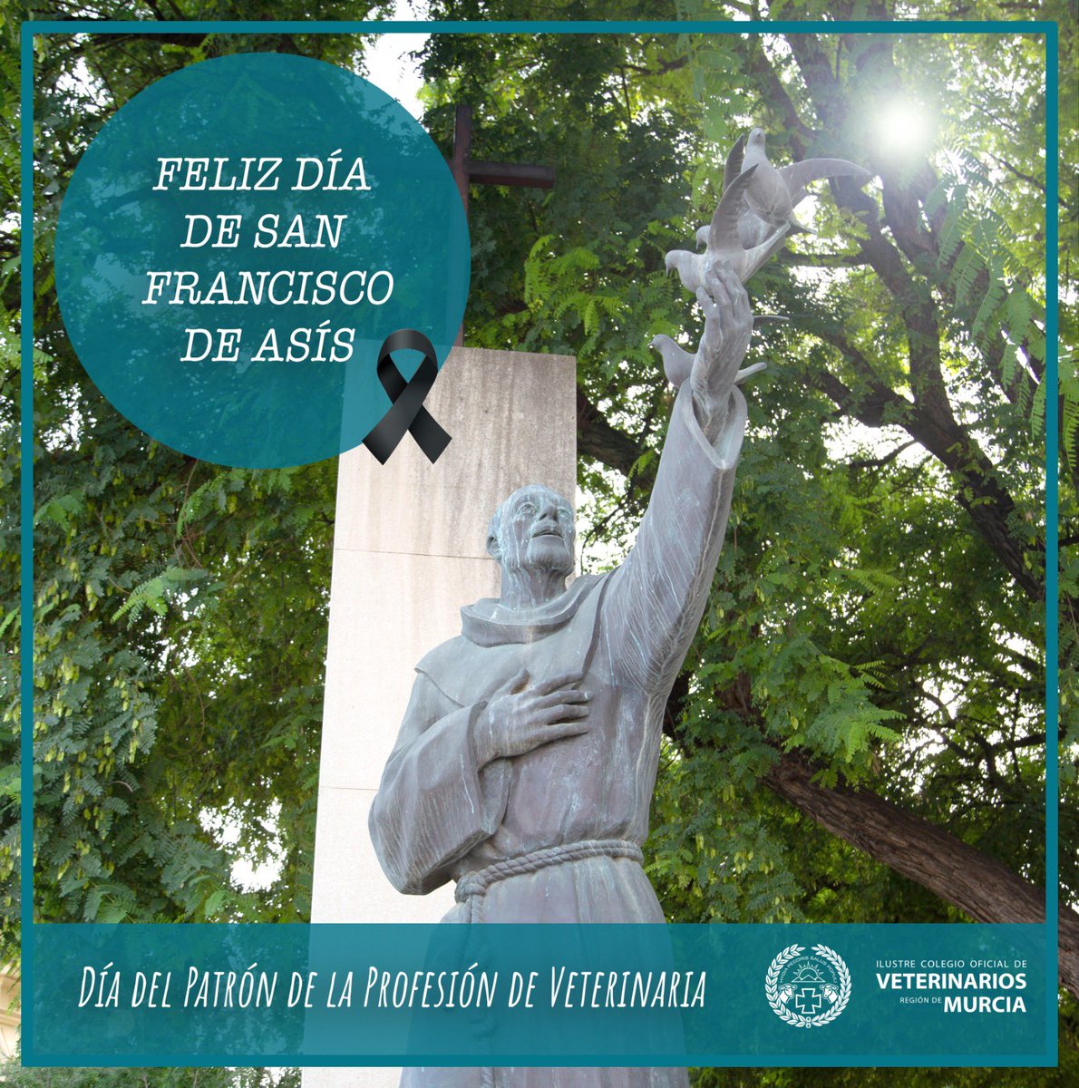 Hoy celebramos San Francisco de Asís, patrón de los veterinarios. 

Felicidades a todos los veterinarios que trabajan por un mundo mejor.