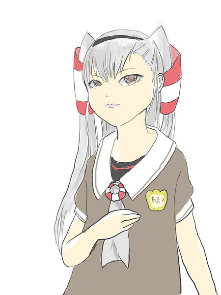 「amatsukaze (kancolle) sailor dress」Fan Art(Latest)