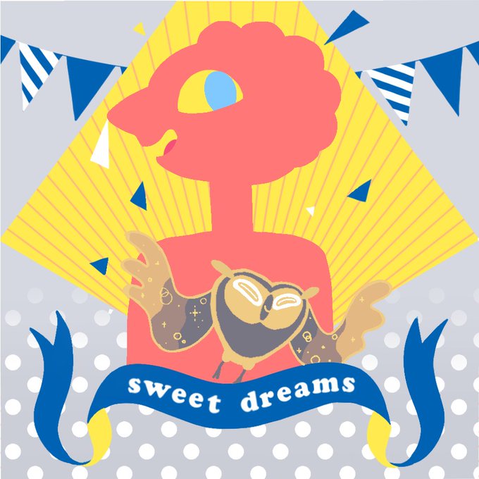 「closed eyes polka dot」 illustration images(Latest)｜5pages