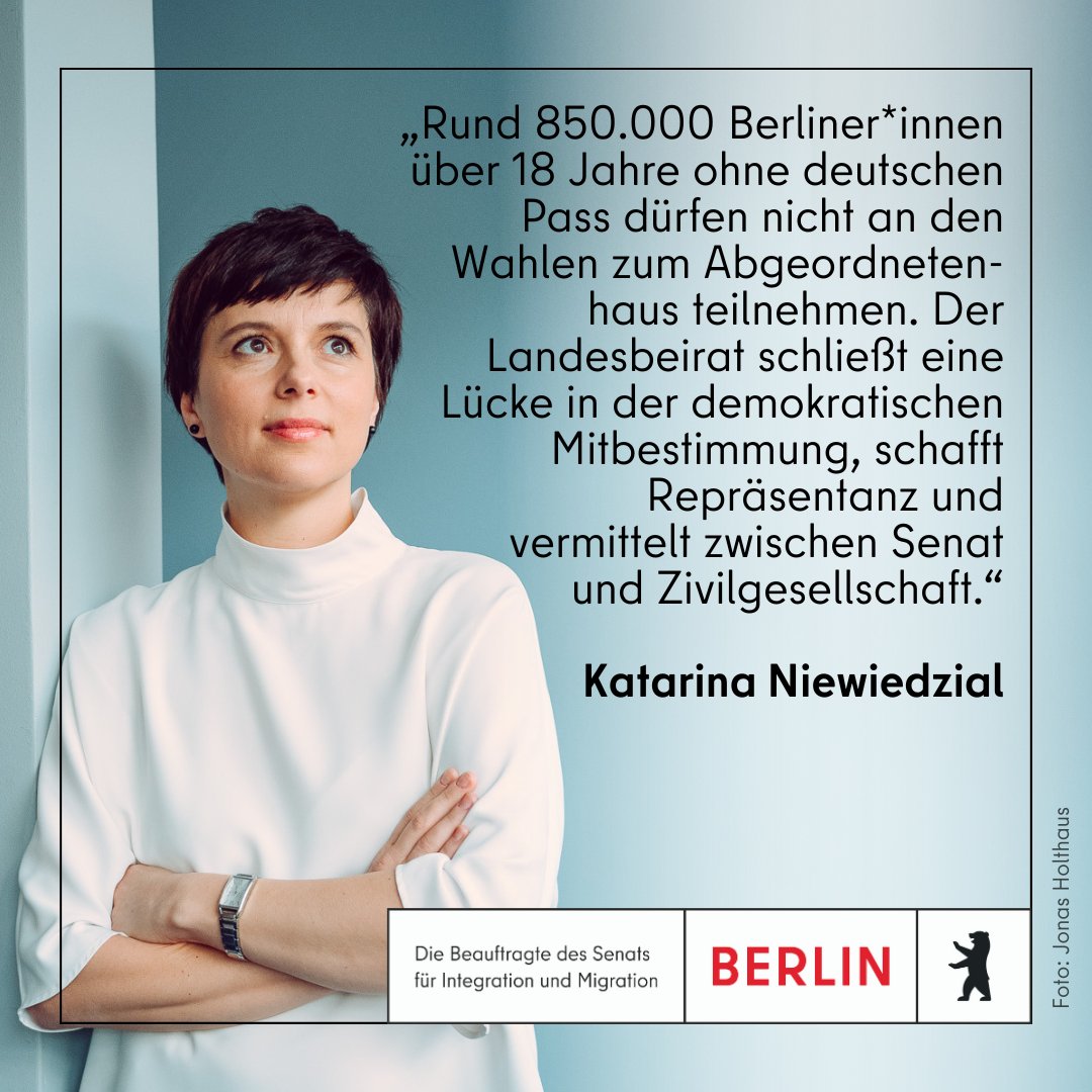 ➡️ Unter Leitung von Senatorin <a href="/CanselK/">Cansel Kiziltepe</a> der @senasgiva und auch mit mir als Mitglied nimmt der neue #LandesbeiratFürPartizipation heute seine Arbeit auf!
 
🔗Zur Pressemitteilung: berlin.de/lb/intmig/serv…

🔗Mehr zum Landesbeirat: berlin.de/lb/intmig/them…