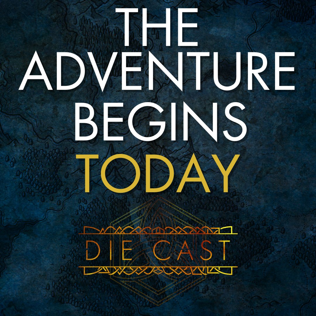 🎊It's HAPPENING!!🎊 

#thediecast go LIVE with out BRAND NEW campaign! 

7pm BST, TWITCH! 

See you soon, adventurers! (link in bio)

#dungeonsanddragons #dnd #fantasyroleplay #dnd5e #nerd #nerdlife #geek #geeklife #roleplay #5e