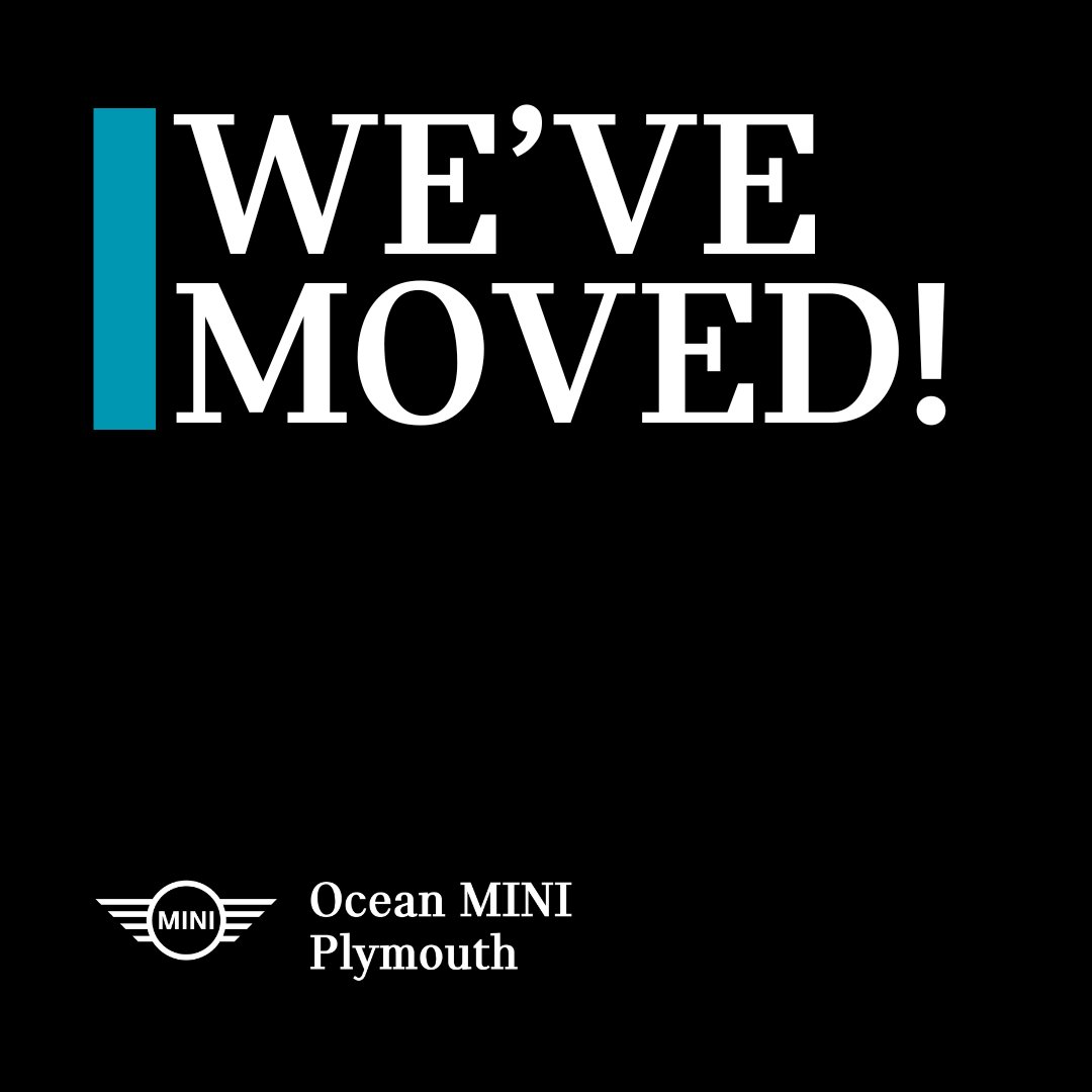 Plymouth showroom update! 📣

We have now moved! Find our Ocean MINI Plymouth showroom at Ocean BMW Plymouth, Marsh Mills, PL6 8LD. To reach us via phone please use 01752 01752 407444. 

If you have an queries please feel free to get in touch online: theoceangroup.co.uk/mini/contact-u…