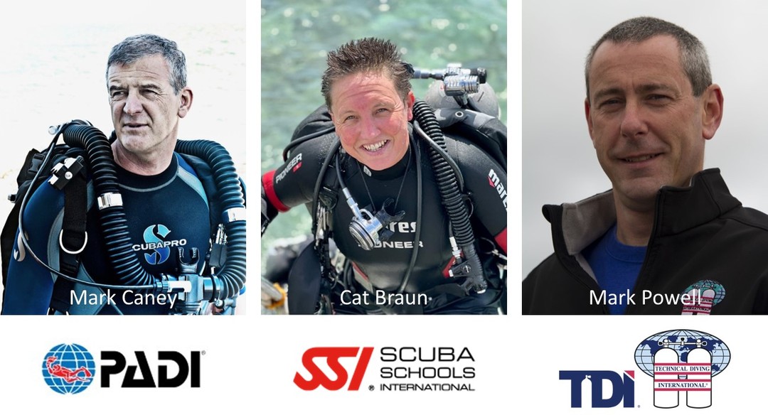 Join us from October 6 to 8. Attend the most fantastic Talks!
divingtalks.com/tickets

Debate - Sunday, 𝗢𝗰𝘁𝗼𝗯𝗲𝗿 8

- THE FUTURE OF TECHNICAL DIVING TRAINING. Cat Braun, Mark Caney and Mark Powell
Moderator Michael Menduno.

#divingtalks #letstalkaboutdiving #scubadiving