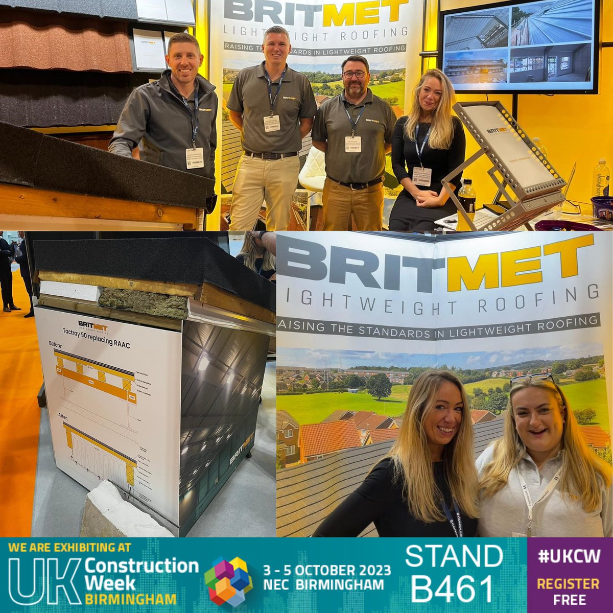 Britmet's tweet image. We&apos;re here!

Come and visit us on Stand B461 at @UK_CW 3rd - 5th October at the NEC Birmingham

Register for free below 👇
🖥️ ow.ly/3X9v50PCksi

#UKConstructionWeek #UKConstructionWeekBirmingham #thebritmethod
