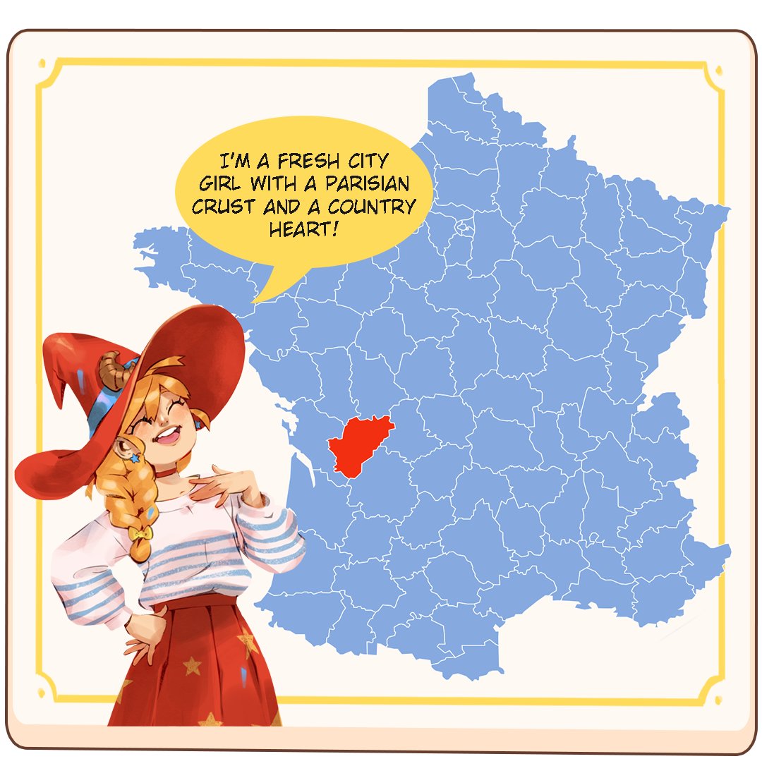SunnyLabGames's tweet photo. 🌍Fact #2: Lunne is from Charente, which is a department of mainland France. She moves to Paris at the beginning of the game!  

#indiegame #spookymonth ➡️ #cosymonth https://t.co/2p5d7q9W6y