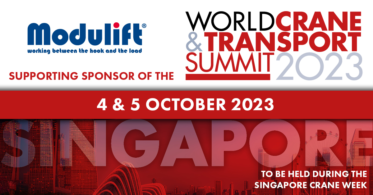 MODULIFTUK's tweet image. Modulift on Tour 🌏

Come and say hello to Sarah &amp;amp; Paul at the World Crane &amp;amp; Transport Summit tomorrow at the Fairmont Hotel in Singapore!

Find out more: pulse.ly/hjv2m4z3ox

#Modulift #KHL #Exhibition #WC&amp;amp;TS #Singapore #SpreaderBeams