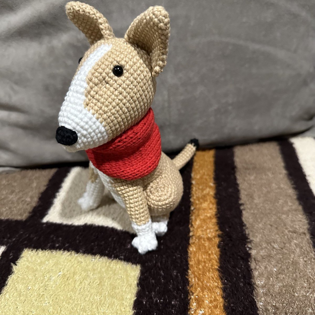 delorukami's tweet photo. Bull terrier crochet. Custom crochet dog. Gift for dog lover 🤩
#etsysale #HandmadeHour #handmadegifts #bullterrier 

https://t.co/g1M3JLfxWR https://t.co/erPzXzdao6