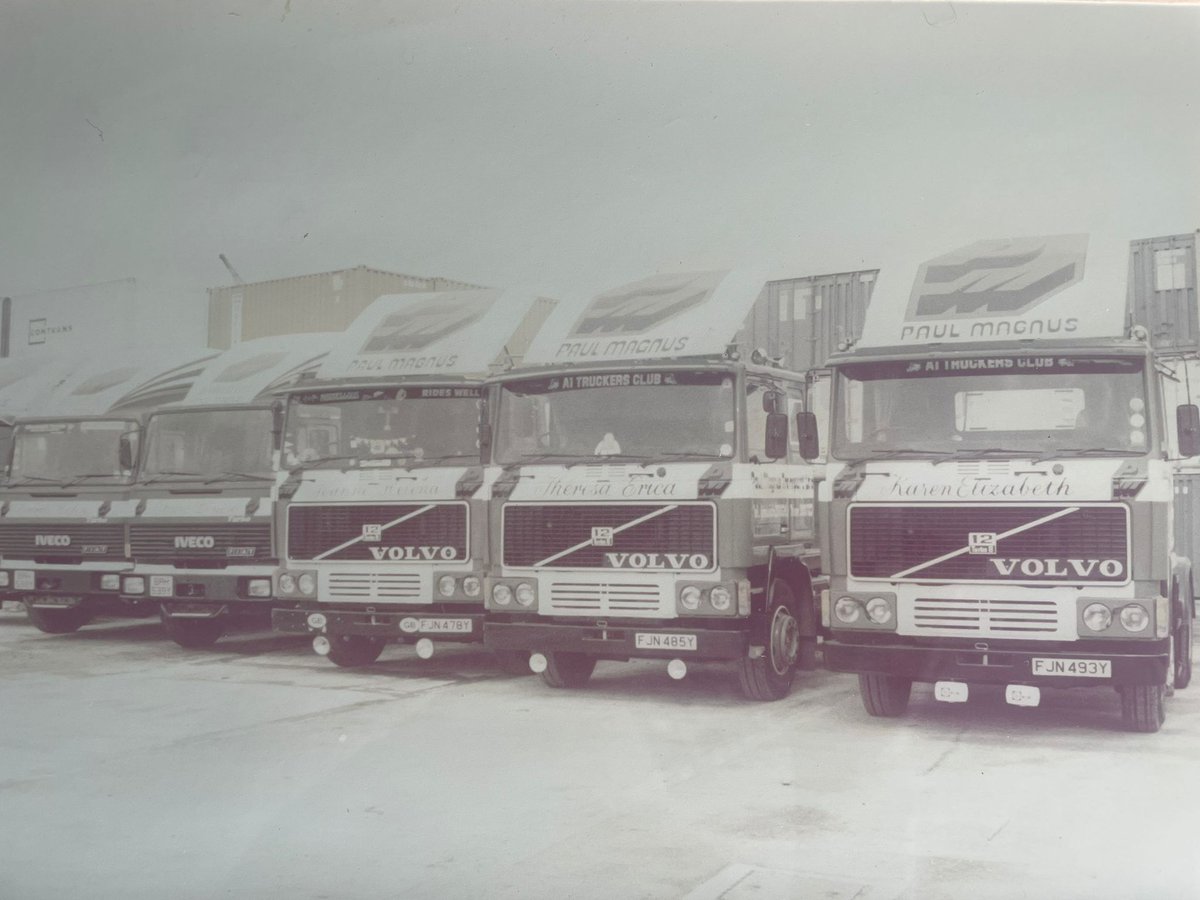 MagnusGroupLtd's tweet photo. Here's how it all started!

In 1973, the late Paul Magnus set up Paul Magnus Transport.

These photos stand proudly in our server room. Amongst these photos are Obtayra and Maximum tug boats, also owned by Magnus.

#logistics #transport #teammagnus #ipswich #suffolk https://t.co/goenwHsIvt