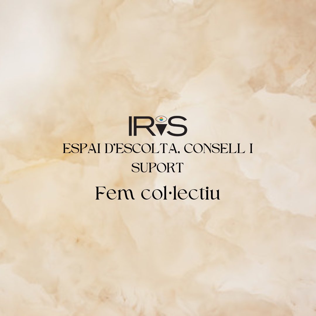 Demà comencem un any més amb el nostre ‘Espai d’escolta, consell i suport’ amb nous horaris. Estem per ajudar-nos entre totis. Fem col·lectiu🏳️‍🌈