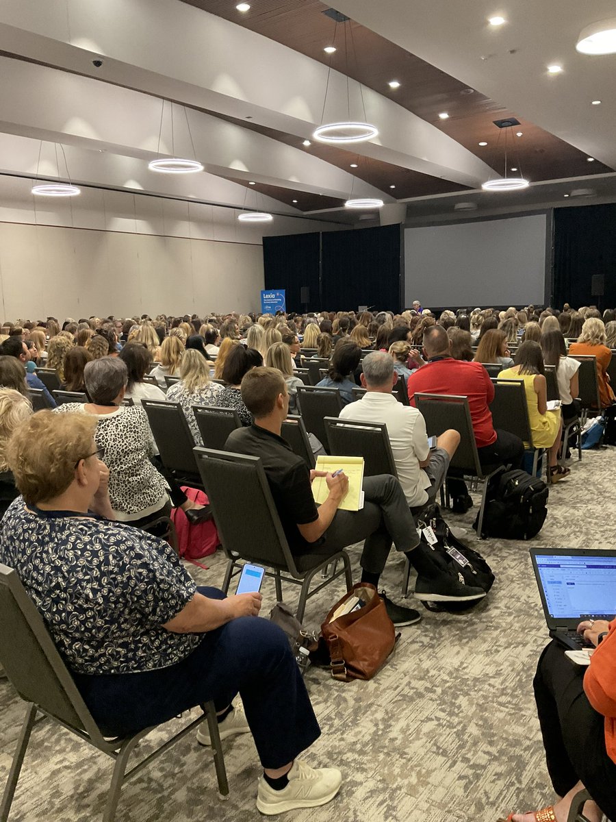 Standing room only at #TRLConf2023 yesterday—what a great two days of learning and literacy!