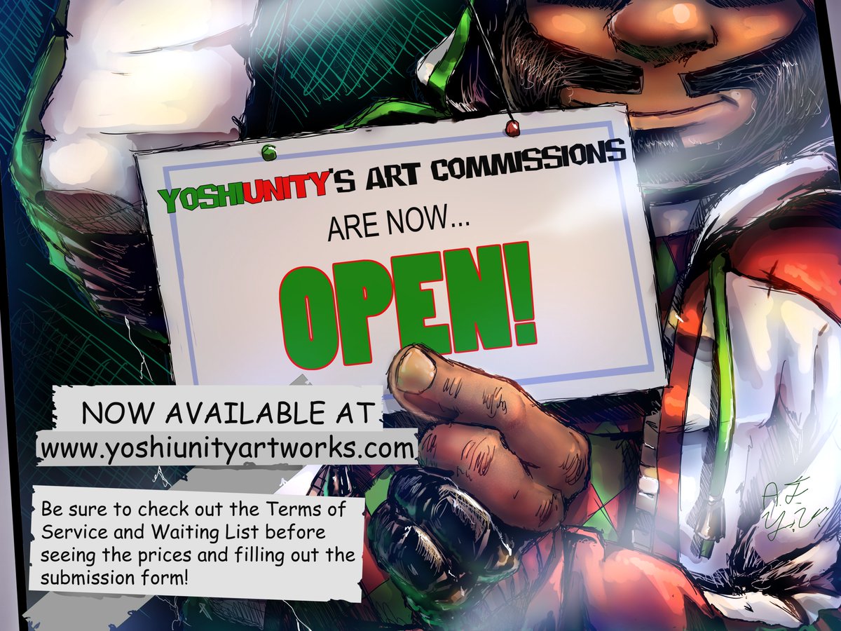 YoshiUnity Artworks! (Commissions Open) tweet media