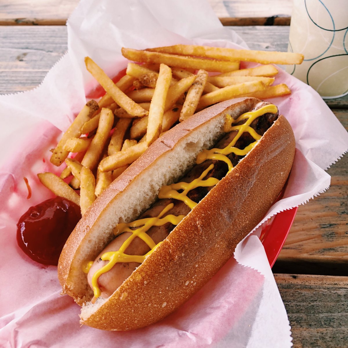 Happy Wednesday, aka Hot Dog Special Day!
Every week enjoy a Hofmann hot dog with fries for just $4.99.