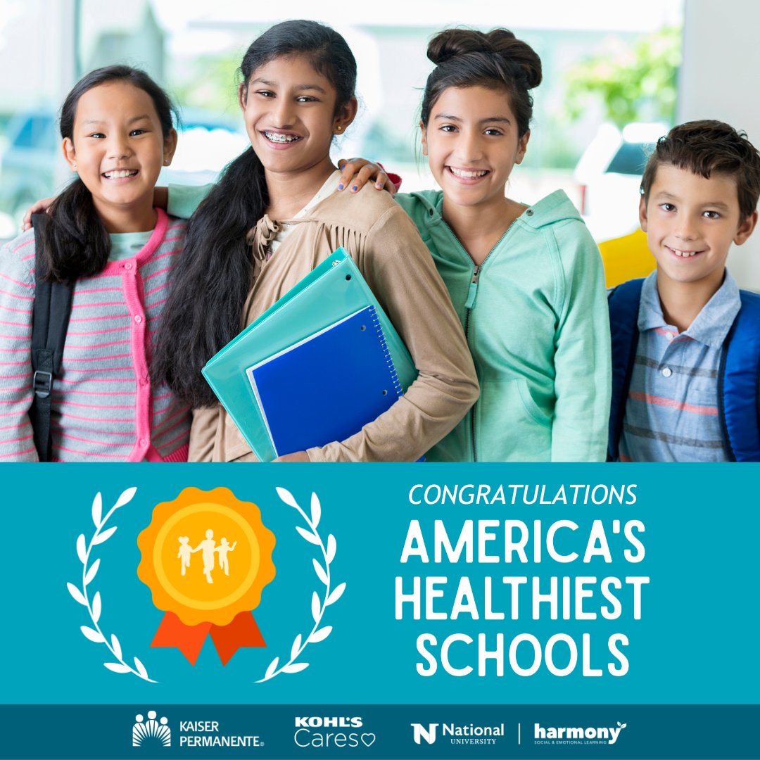 Did your school earn recognition in 2023 as one of America’s #HealthiestSchools? Find out now at healthiestschools.org.