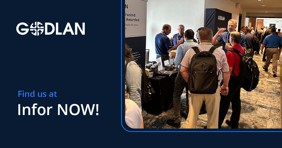 Godlan_Inc's tweet image. We’re having a great time at Infor NOW in New Orleans, with great discussions centered on Prophecy IoT, AI &amp;amp; ML; the solutions that will take your company to the next level. 

@infor #IoT #IIoT #AI #ML #ERP #MFG