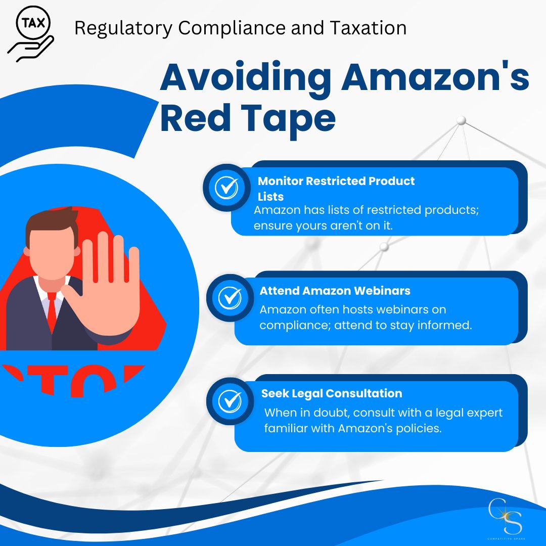 Ely_CompSpark's tweet image. Hey Amazon family! 🚀 Recently guided a client away from listing a restricted product. Always monitor Amazon&apos;s updates and seek expert advice when needed. #AvoidingRedTape #AmazonWebinars #LegalConsult
