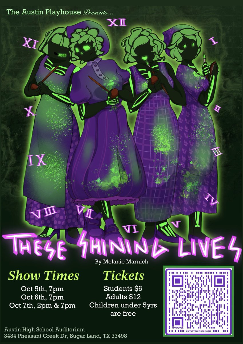 BaberAwards's tweet photo. We have three exciting shows opening this week in FBISD. Buy your tickets for @rphstheatre_'s The Play That Goes Wrong, @Buff_Theatre's The Colored Museum, and @SFAPlayhouse's These Shining Lives! https://t.co/wJATAwVy78