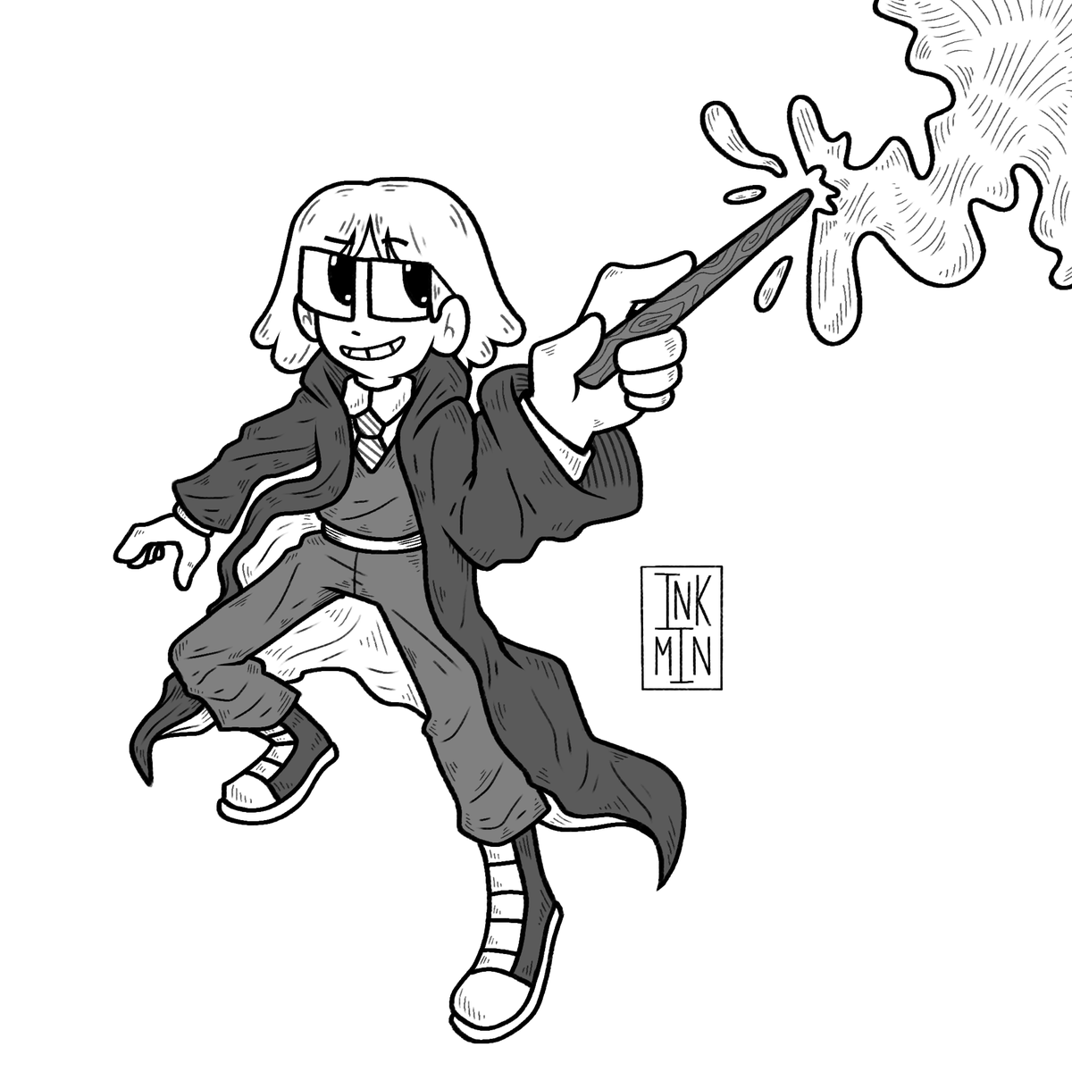 Inkmin_'s tweet photo. Just a bunch of art I did a while ago that I never posted.
One is a gift for my sister, a bunch of doodle requests, and my dnd character
#dnd #dndcharacter #doodles #harrypotter #sonic #catgirl #gundam #windfish #medusa https://t.co/oYU8nyUdiO