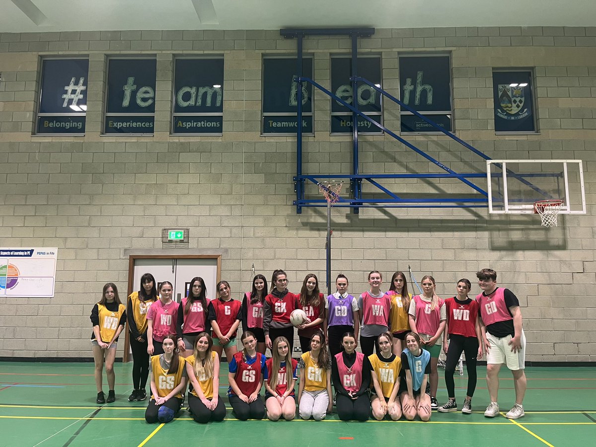 We now have 3 S3 Netball teams 🏐💙 So pleased with the commitment and enthusiasm from this bunch. Let the season begin!! <a href="/teambeathhwb/">#teamBeath💙</a> @Beath_HS