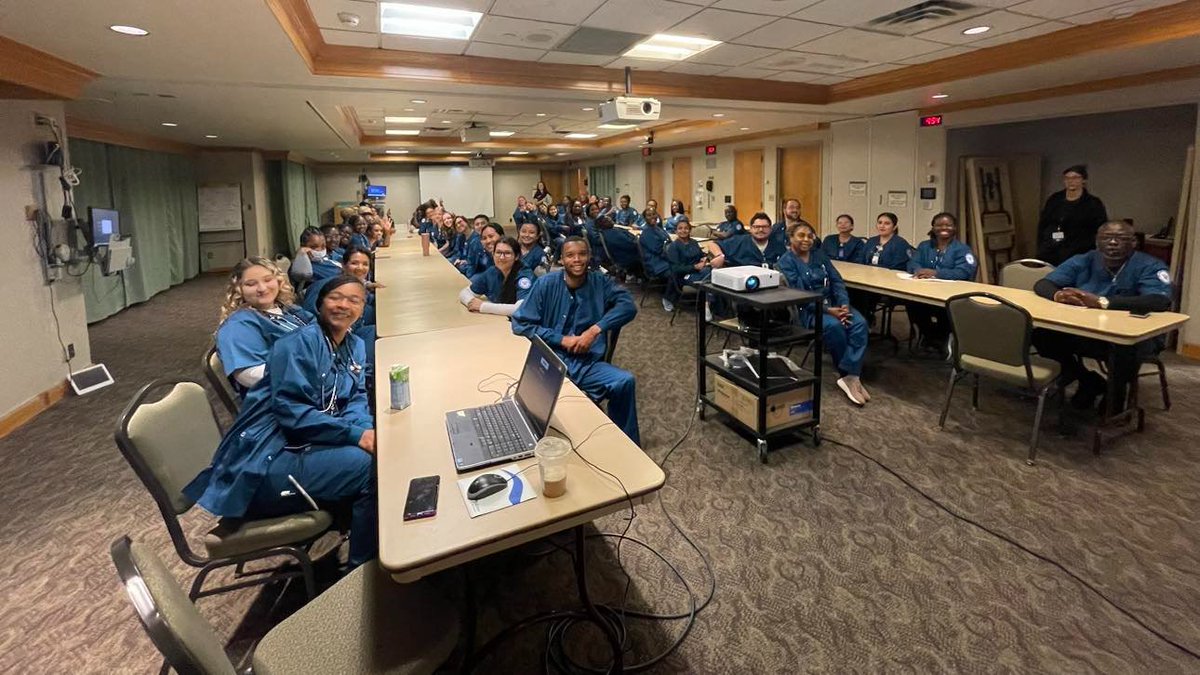 All 58 of our Practical Nursing students attended clinical orientation at INTEGRIS Health Baptist Medical Center on Monday, and they are so excited to get started! 🩺

#MetroTechPracticalNursing #MetroTechHealthCareers #MT4Life #preparing4life #OkCareerTech