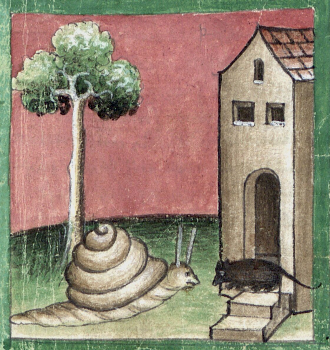 visiting a friend, germany, 1430