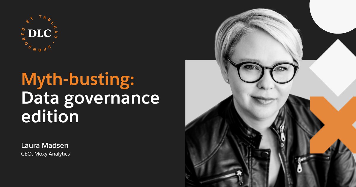 There are many things #DataGovernance is not, despite how corporations use the term. 
Laura Madsen unpacks 3 recurring myths that muddy the waters and offers ideas to help you jump-start your data-governance practices. #DataForward
👉bit.ly/3UYTQRx