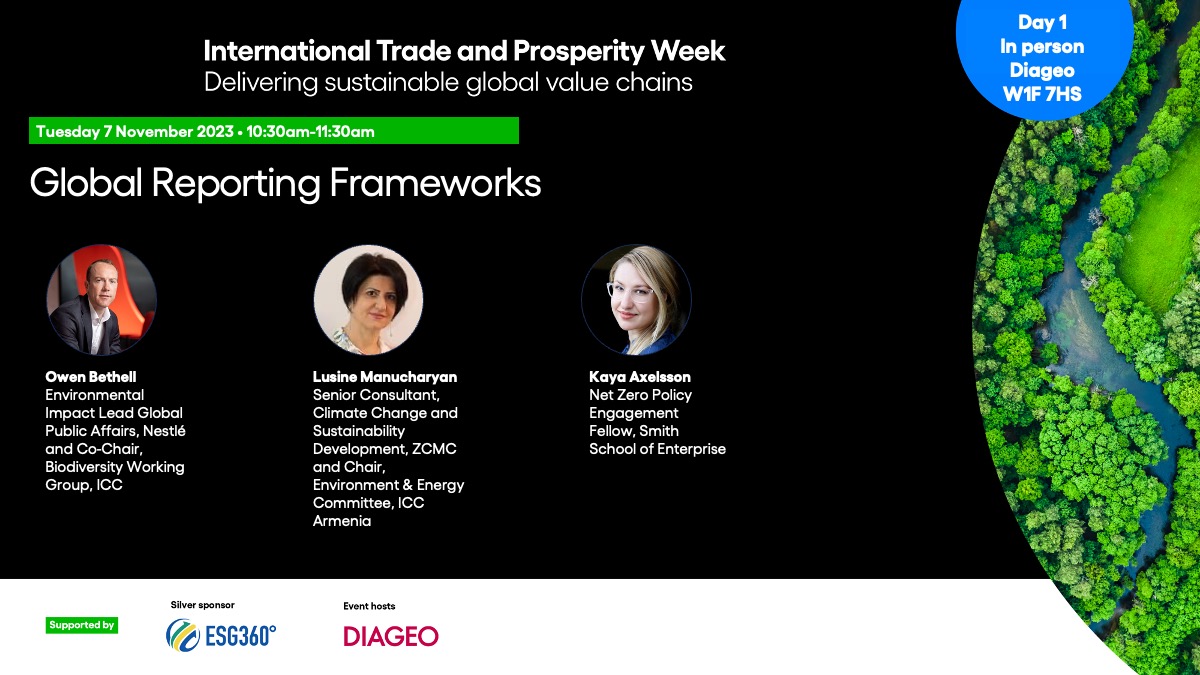 Did you know that there are over 600 different sustainability reporting standards, frameworks and guidelines around the world? Come along to our session on Global Reporting Frameworks at #ITPW2023 to learn more: bit.ly/46LCptv #Sustainability #SupplyChains #WeAreICC