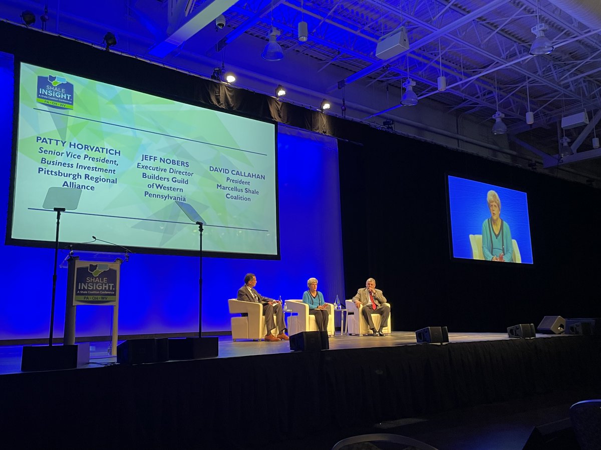 The future of energy is happening here in Pittsburgh. Our SVP Patty Horvatich recently recently spoke on a panel at @SHALEINSIGHT conference about how the Pittsburgh region’s energy resources can lead to transformative economic development.