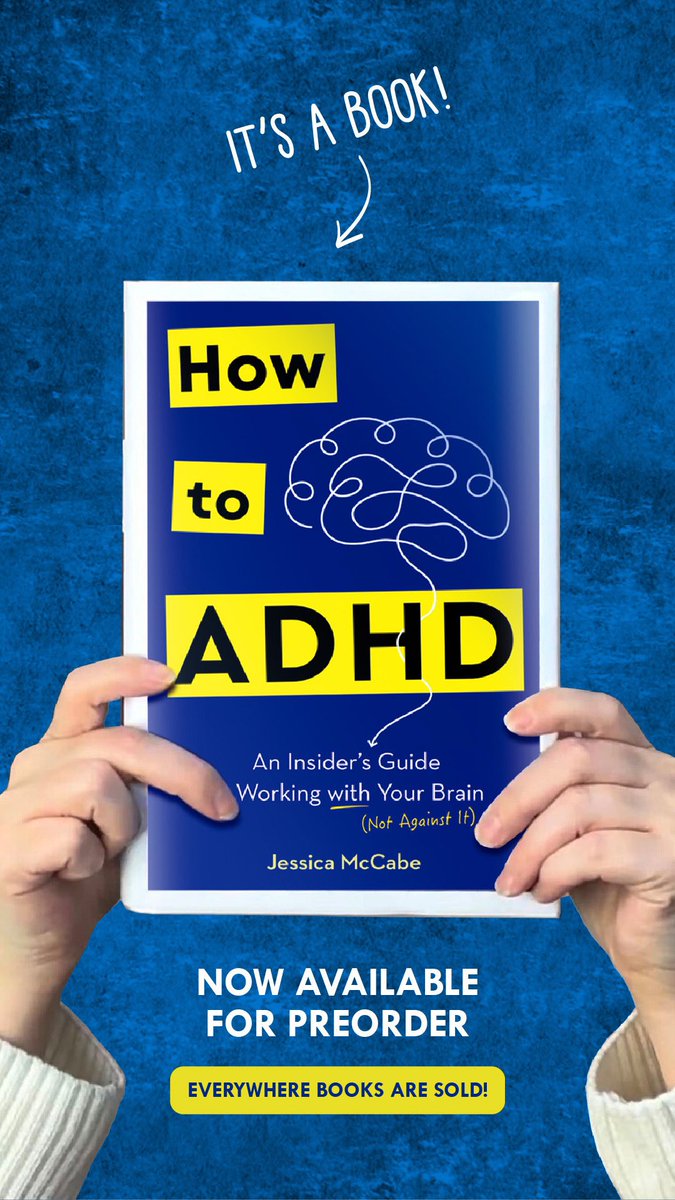 I AM SO EXCITED THIS BOOK IS FINALLY DONE!!! If you’re interested in getting it, links are here: howtoadhdbook.com Preorders help make it a bestseller!! #ADHDAwarenessMonth #ADHD #Neurodiversity