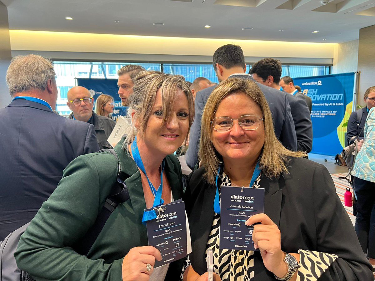 RWSGroup's tweet photo. And that’s a wrap for #SlatorCon.
Thank you to Florian Faes, Andrew Smart and the @slatornews team for putting together such an inspiring event and thank you to everyone who joined us there.
#UnlockingGlobalUnderstanding #l10n #language #GenAI #SlatorCon #SlatorConZU23 #LSP https://t.co/94x4cUcvIy