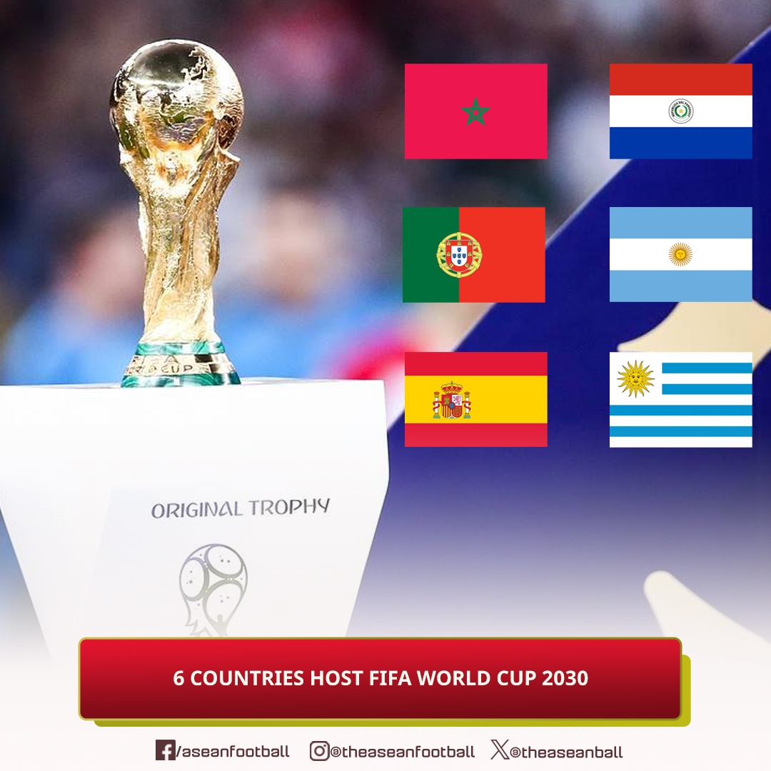 Morocco, Spain and Portugal to host 2030 World Cup, three games in