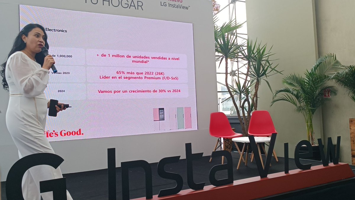 mninoticias's tweet image. El crecimiento en unidades para el hogar @LGMexico  #INSTAVIEW
