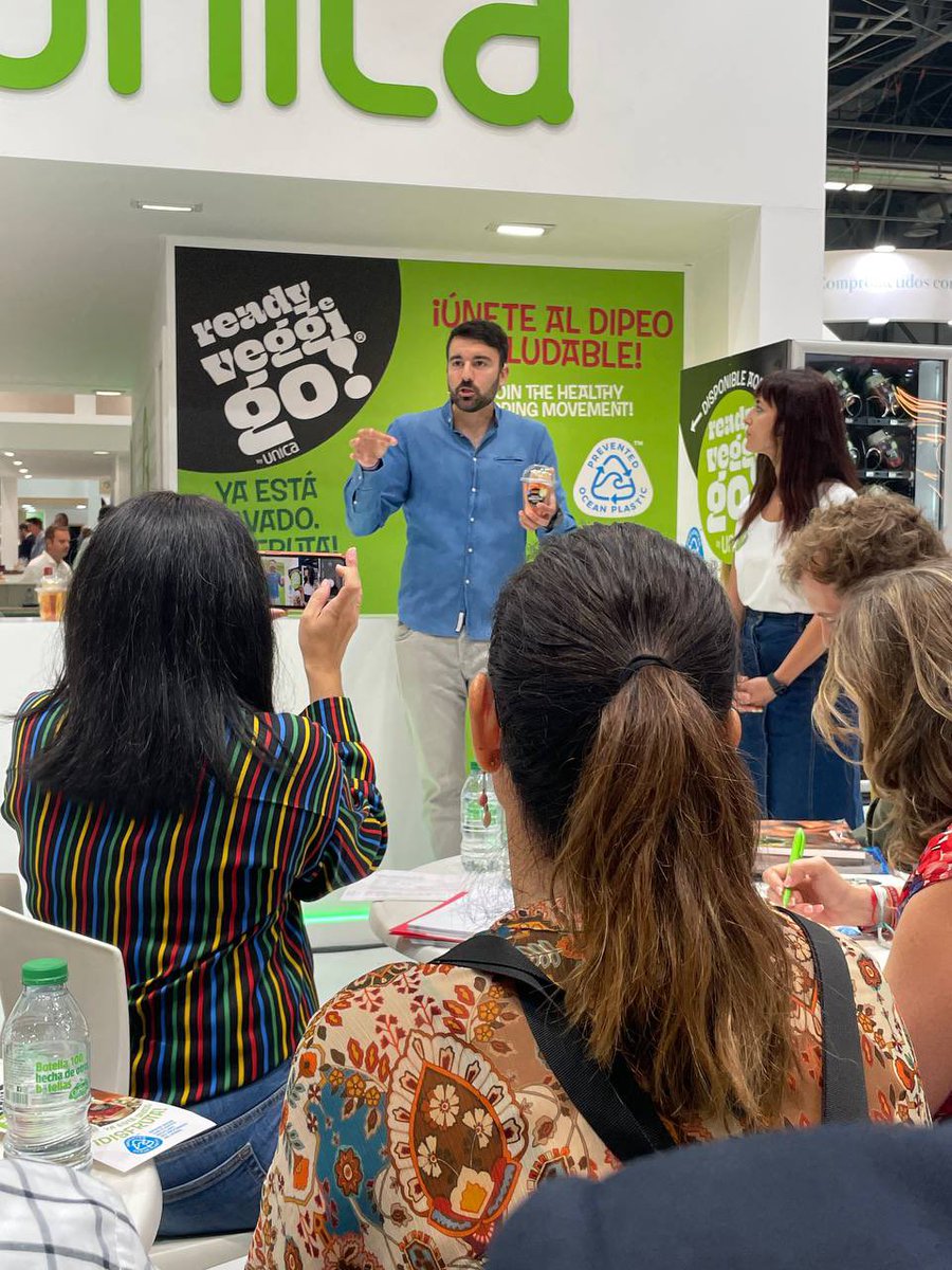 UNICA GROUP (@unicagroup) on Twitter photo Hoy ha sido una jornada especial para nosotros en Fruit Attraction, hemos presentado oficialmente un proyecto en el que llevamos mucho trabajando, nuestros snacks saludables Ready Veggie Go! verduras en formato snack y dipeo vegetal para el concepto “on the go”.
<a href="/Midietacojea/">Aitor Sánchez García</a> Hoy ha sido una jornada especial para nosotros en Fruit Attraction, hemos presentado oficialmente un proyecto en el que llevamos mucho trabajando, nuestros snacks saludables Ready Veggie Go! verduras en formato snack y dipeo vegetal para el concepto “on the go”.
<a href="/Midietacojea/">Aitor Sánchez García</a>